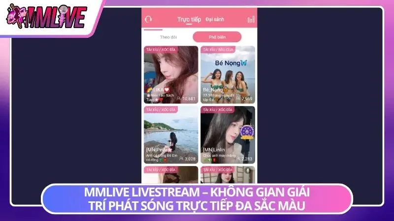 Hàng loạt phòng livestream diễn ra đồng thời với nhiều chủ đề hấp dẫn