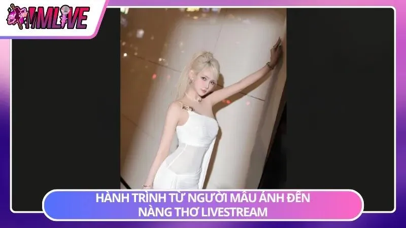 Bộ ảnh đầu tay đánh dấu bước chuyển sang lĩnh vực phát sóng trực tuyến
